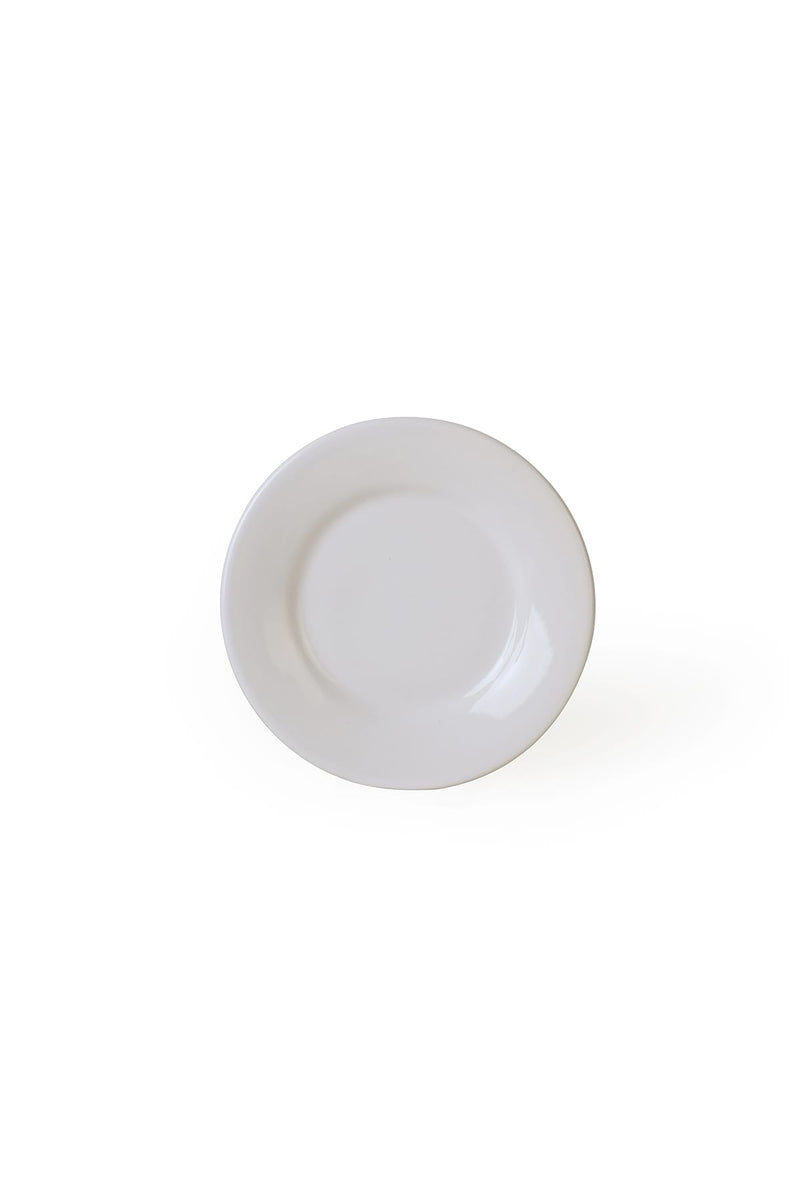 Beyaz Linda Pasta Tabağı 19 Cm Set 6 Adet