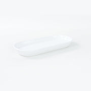 Beyaz Noyan Kayık Tabak 2 Adet 26cm Bonvagon