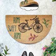 Bicycle Home 45x75cm Doğal Koko Hindistan Cevizi Kapı Önü Paspas Wiekan Bonvagon