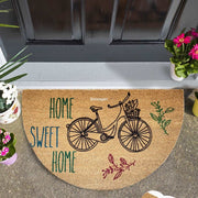 Bicycle Home 45x75cm Doğal Koko Hindistan Cevizi Kapı Önü Paspas Wiekan Bonvagon