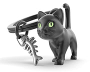 Black Cat Anahtarlık