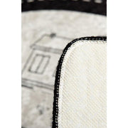 Black City Yıkanabilir Antibakteriyel Çocuk Halısı, Kaymaz Taban, Yıkanabilir Bonvagon