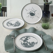 Black Shadow Nordic Pasta Tabağı 22 Cm 4 Adet 22981-82 Bonvagon