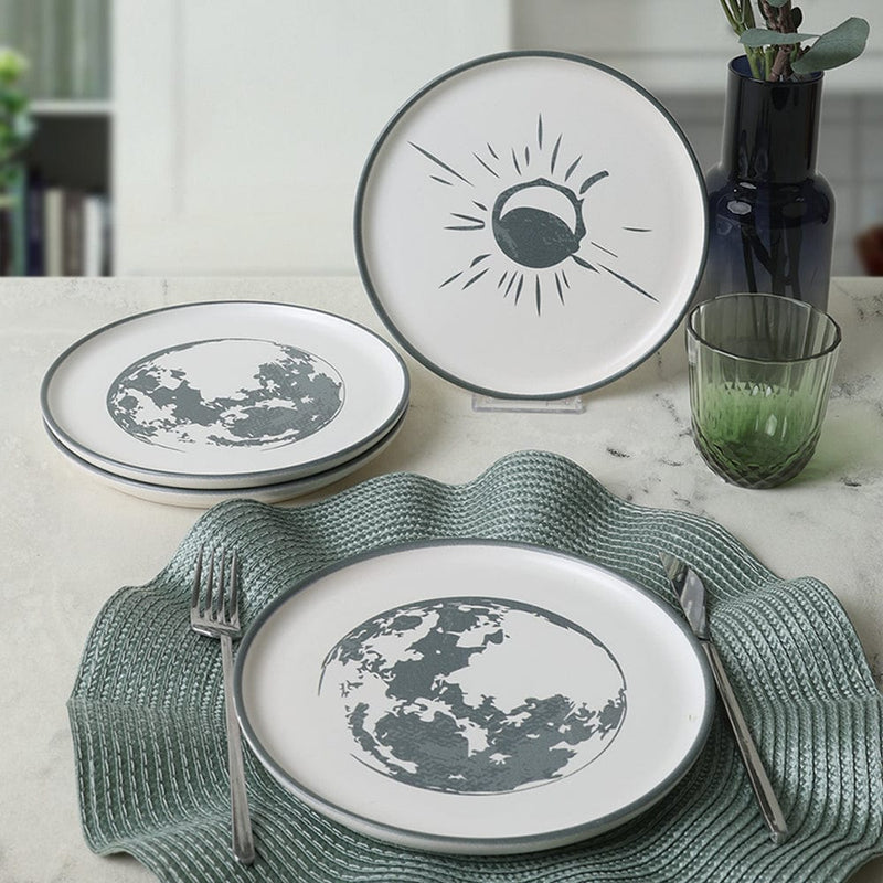 Black Shadow Nordic Pasta Tabağı 22 Cm 4 Adet 22981-82 Bonvagon