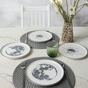 Black Shadow Nordic Pasta Tabağı 22 Cm 4 Adet 22981-82 Bonvagon