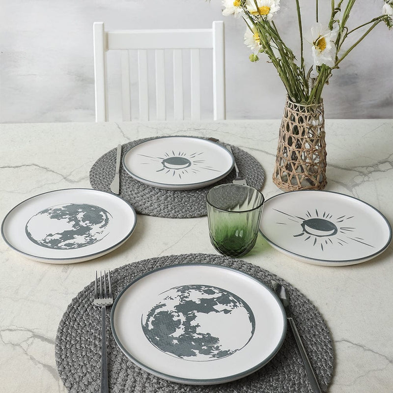 Black Shadow Nordic Pasta Tabağı 22 Cm 4 Adet 22981-82 Bonvagon