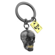 Black Skull (Kuru Kafa ) Çelik Halkalı Anahtarlık