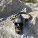 Black Skull (Kuru Kafa ) Çelik Halkalı Anahtarlık Metalmorphose Bonvagon