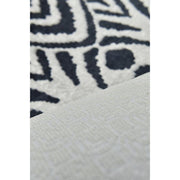 Blome Siyah Dijital Baskılı Halı, Kaymaz Taban, Yıkanabilir Bonvagon