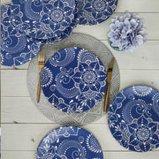 Blue Clove Servis Tabağı 26cm 6 Adet - 18945 Bonvagon