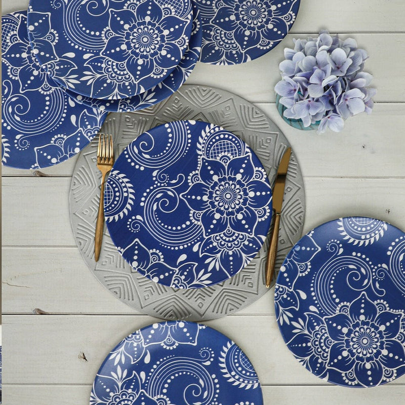 Blue Clove Servis Tabağı 26cm 6 Adet - 18945 Bonvagon