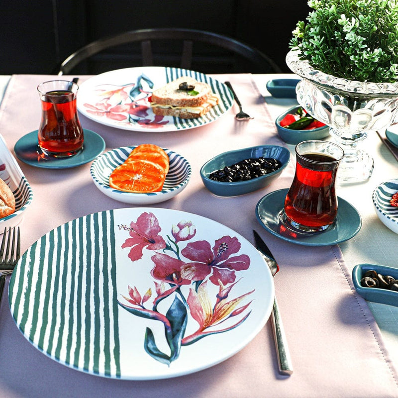 Blue Line Kahvaltı Takımı 28 Parça 6 Kişilik Bonvagon