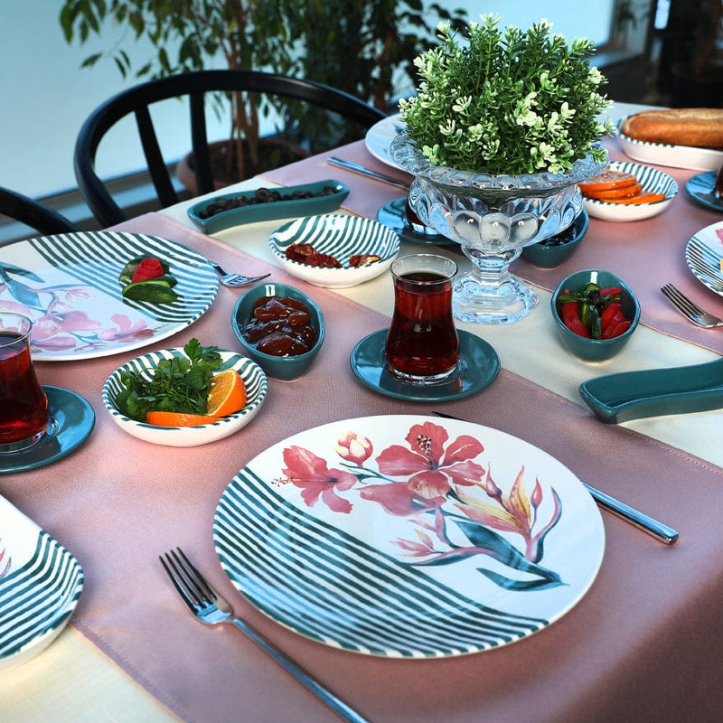 Blue Line Kahvaltı Takımı 28 Parça 6 Kişilik Bonvagon