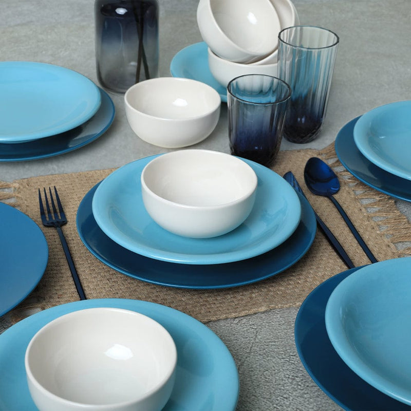 Blue Mix Yemek Takımı 18 Parça 6 Kişilik