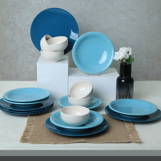 Blue Mix Yemek Takımı 18 Parça 6 Kişilik