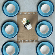 Blue Mix Yemek Takımı 18 Parça 6 Kişilik