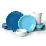 Blue Mix Yemek Takımı 18 Parça 6 Kişilik