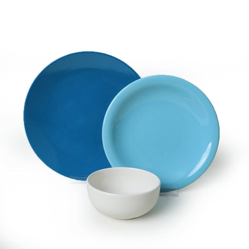 Blue Mix Yemek Takımı 18 Parça 6 Kişilik