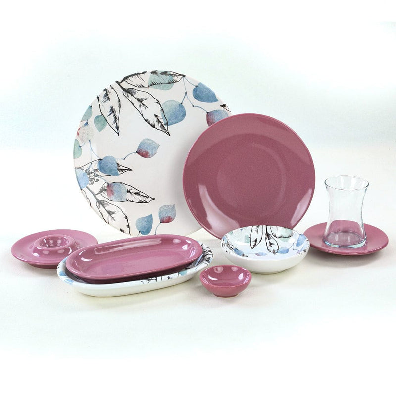 Blue Spring Kahvaltı Takımı 50 Parça 6 Kişilik - 19188 Bonvagon