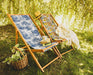 Blue Trees Katlanabilir Şezlong Katlanır Ahşap Lounge Chair Bonvagon
