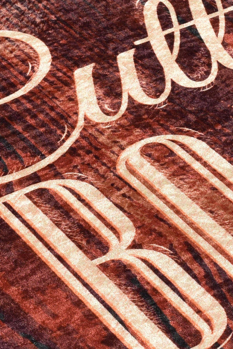 Board 80x120cm Dijital Baskılı Mutfak Halısı, Kaymaz Taban, Yıkanabilir Bonvagon