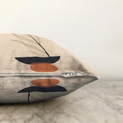 Boho Çizimli Özel Tasarımlı Dijital Baskılı Modern Raşel Kadife Yastık Kırlent Kılıfı Bonvagon