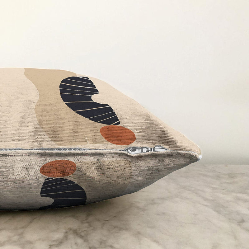 Boho Çizimli Özel Tasarımlı Dijital Baskılı Modern Raşel Kadife Yastık Kırlent Kılıfı Bonvagon