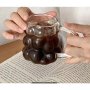 Borosilikat Kulplu Bubble Bardak Bonvagon