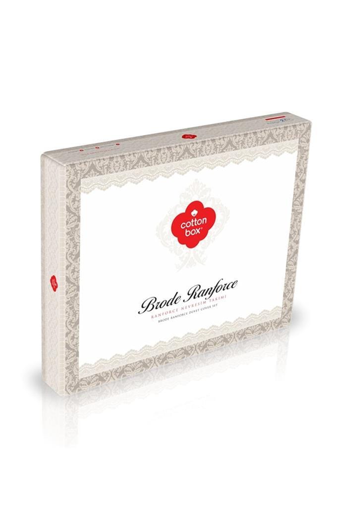 Brode Ranforce Çift Kişilik Nevresim Takımı Joli Kiremit Bonvagon