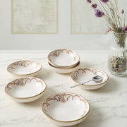 Bronze Bloom Halka Çerezlik / Sosluk 13 Cm 6 Adet 22929 Bonvagon