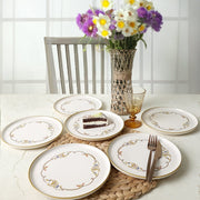 Bronze Bloom Nordic Pasta Tabağı 22 Cm 6 Adet 22927 Bonvagon