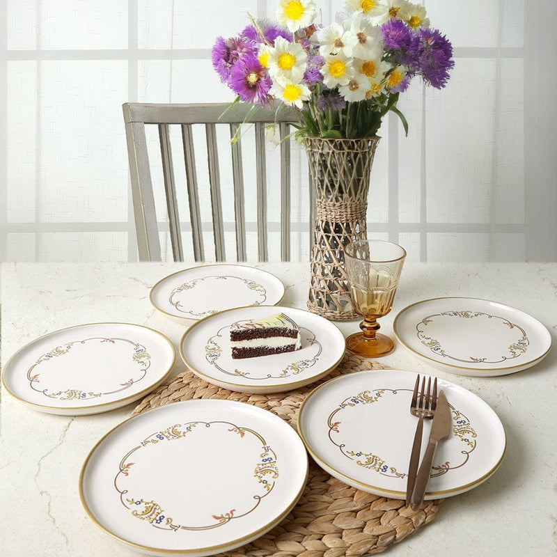 Bronze Bloom Nordic Pasta Tabağı 22 Cm 6 Adet 22927 Bonvagon