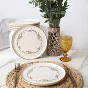 Bronze Bloom Nordic Pasta Tabağı 22 Cm 6 Adet 22927 Bonvagon