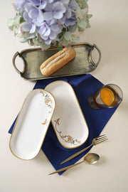 Bronze Bloom Noyan Kayık Tabak 26 cm 2 Adet 22926 Bonvagon