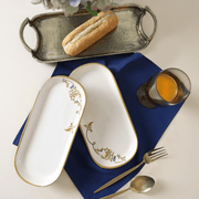 Bronze Bloom Noyan Kayık Tabak 26 cm 2 Adet 22926 Bonvagon