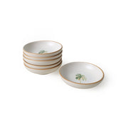 Bronze Palmiye Halka Çerezlik / Sosluk 13 Cm 6 Adet 22901 Bonvagon