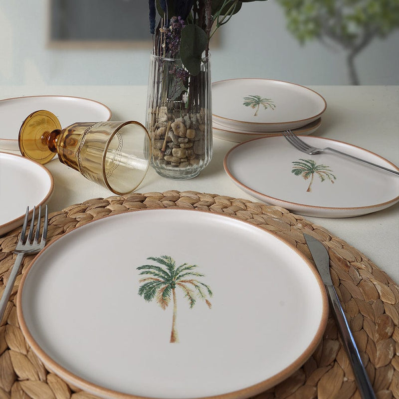 Bronze Palmiye Nordic Pasta Tabağı 22 Cm 6 Adet 22901 Bonvagon