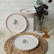 Bronze Palmiye Nordic Pasta Tabağı 22 Cm 6 Adet 22901 Bonvagon