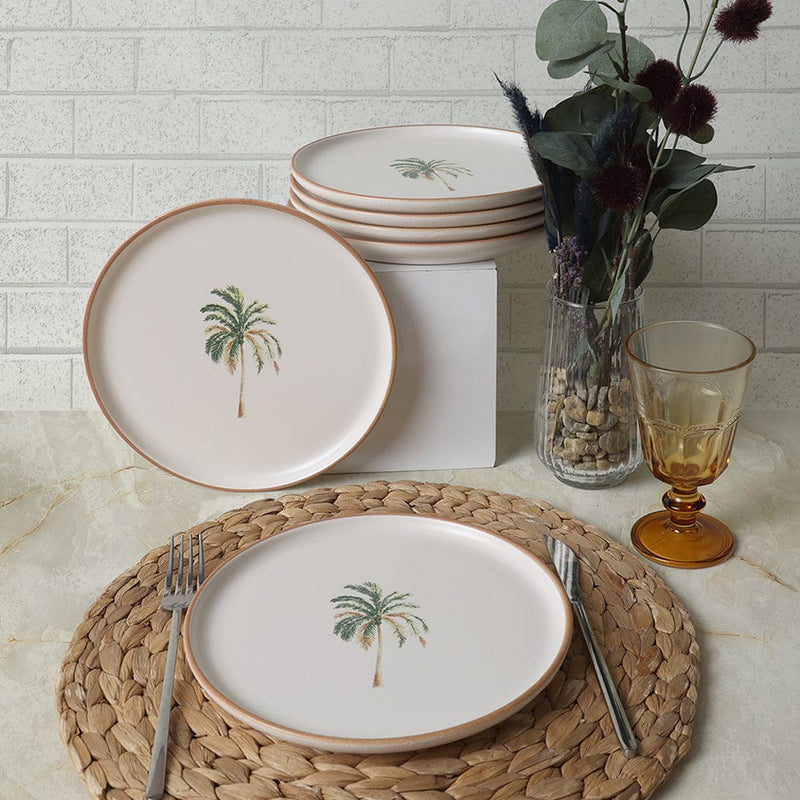 Bronze Palmiye Nordic Pasta Tabağı 22 Cm 6 Adet 22901 Bonvagon