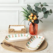 Bronze Palmiye Noyan Kayık Tabak 26 Cm 2 Adet 22900 Bonvagon