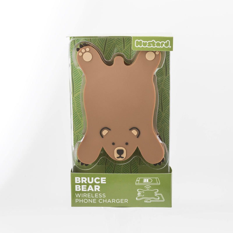 Bruce Bear Wireless Charger Kablosuz Şarj Cihazı (Orijinal Ürün) Bonvagon