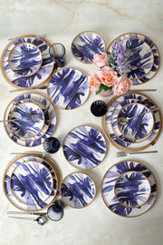 Brush & Bloom 18 Parça Yemek Takımı 6 Kişilik