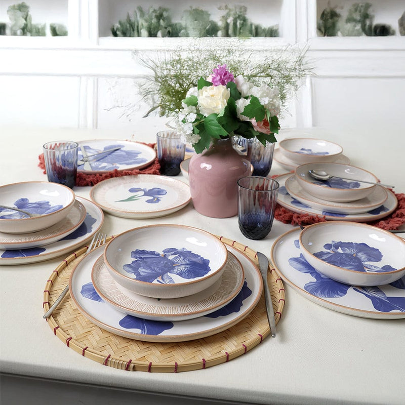 Brush & Bloom Yemek Takımı 18 Parça 6 Kişilik 22957-58 Bonvagon