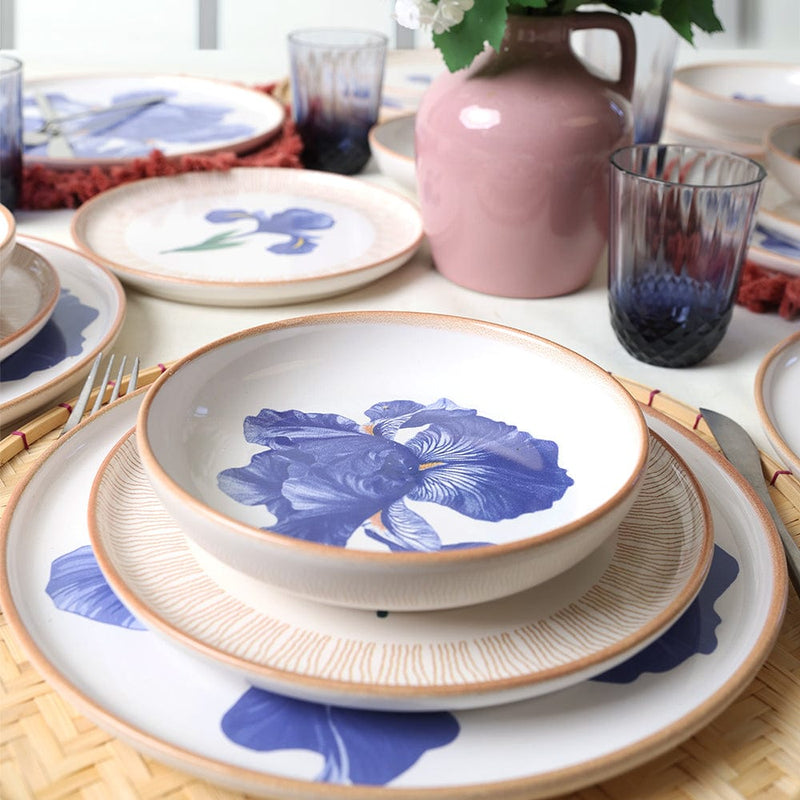 Brush & Bloom Yemek Takımı 18 Parça 6 Kişilik 22957-58 Bonvagon