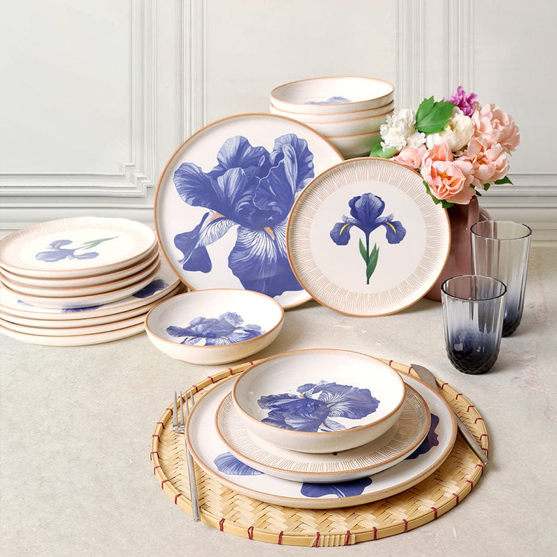 Brush & Bloom Yemek Takımı 18 Parça 6 Kişilik 22957-58 Bonvagon