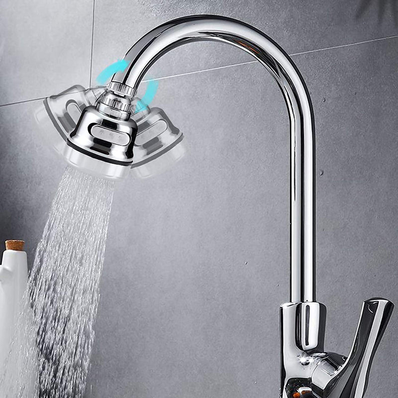 Bulaşık Fıskiyesi Musluk Başlığı 3 Kademeli 360° Dönebilir Su Tasarrufu