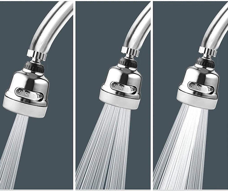 Bulaşık Fıskiyesi Musluk Başlığı 3 Kademeli 360° Dönebilir Su Tasarrufu Bonvagon