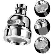 Bulaşık Fıskiyesi Musluk Başlığı 3 Kademeli 360° Dönebilir Su Tasarrufu Bonvagon