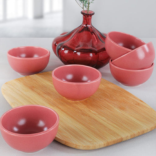 Bulut Mat Gül Kurusu Çerezlik/Sosluk 8cm 6 Adet