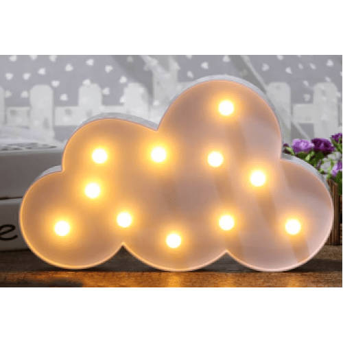 Bulut Şeklinde LED Gece Lambası Bonvagon